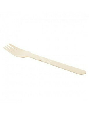 FSC® houten vork 15,8cm smart, verpakt per 2500 stuks
