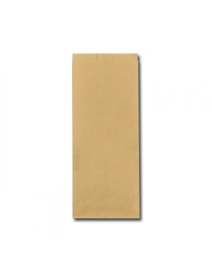 FSC® papieren snackzak 13+8,5x32cm nr.27 (1 pond), verpakt per 10kg/1100 stuks