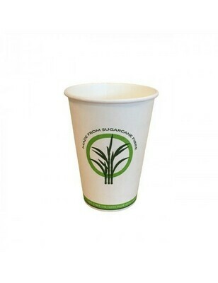 Bagasse/PLA koffiebeker 7,5oz/225ml/70mm Ø, verpakt per 100 stuks Bagasse/PLA koffiebeker 7,5oz/225ml/70mm Ø, verpakt per 100 stuks