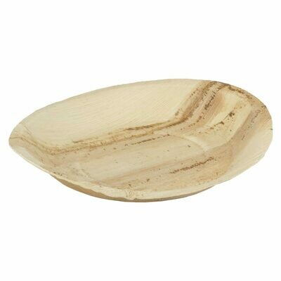 Palmblad bord 17cm Ø, verpakt per 25 stuks Palmblad bord 17cm Ø, verpakt per 25 stuks