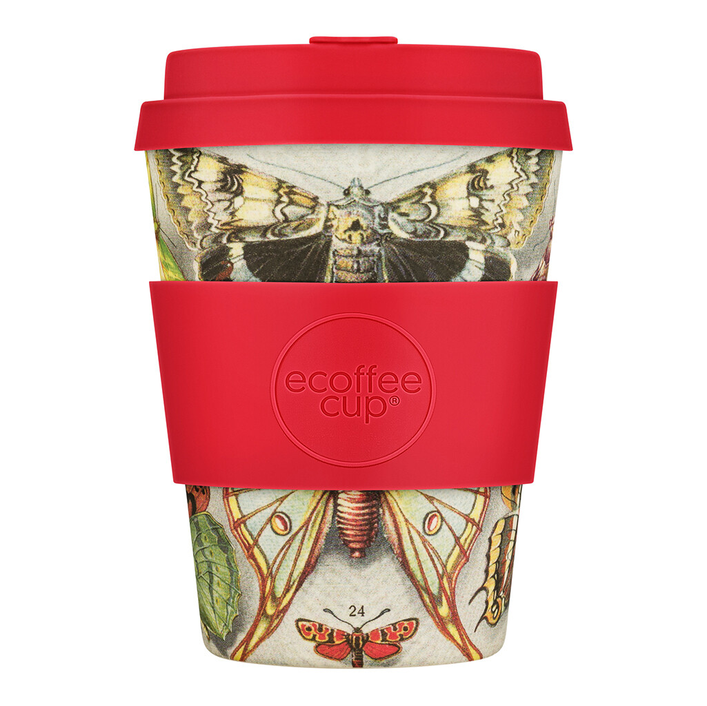 Ecoffee cup "Farfalle" 12oz/350ml