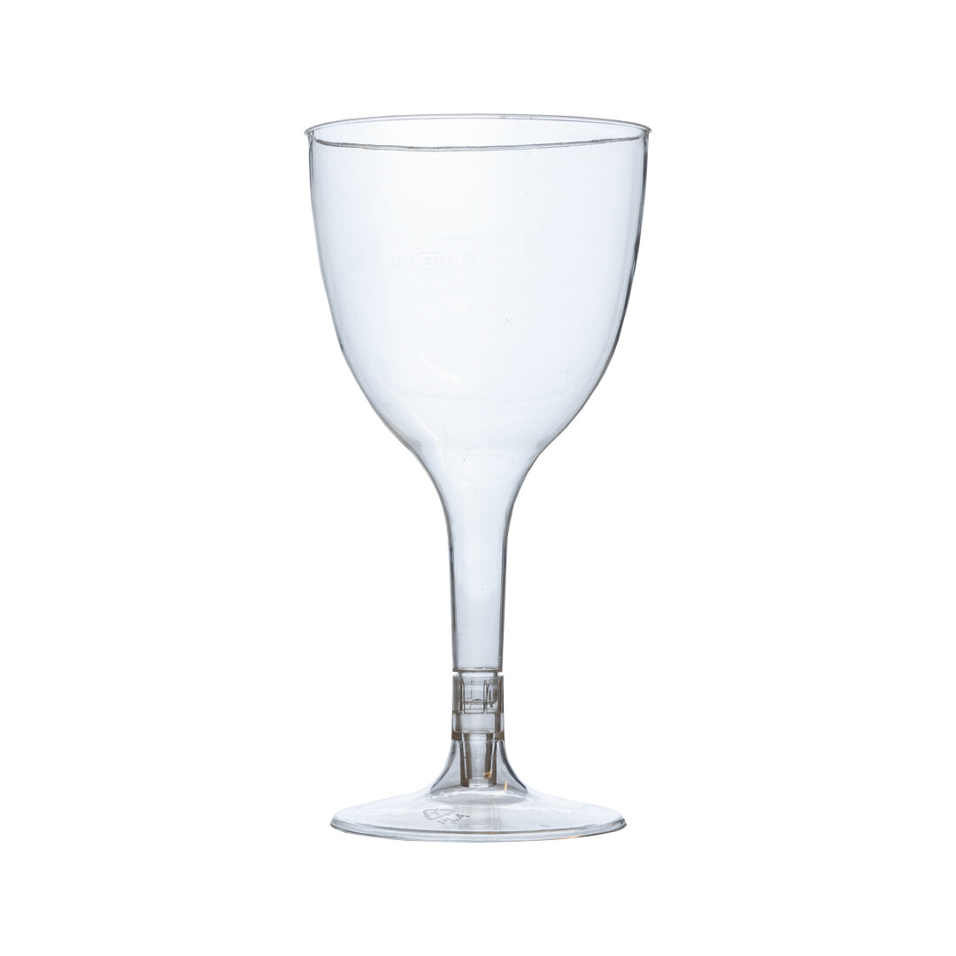 PLA wijnglas 100ml, verpakt per 21 stuks