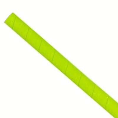 Papieren rietjes 0,6x20cm lime groen, verpakt per 5000 stuks Papieren rietjes 0,6x20cm lime groen, verpakt per 5000 stuks