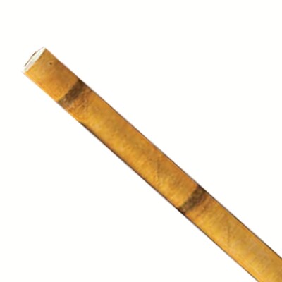 Premium papieren rietjes 0,6x20cm bamboe geel, verpakt per 5000 stuks