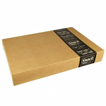 Cateringdozen groot (Good Food) | 55,7 cm x 37,6 cm x 8 cm,Verpakt per 40 stuks Cateringdozen groot (Good Food) | 55,7 cm x 37,6 cm x 8 cm,Verpakt per 40 stuks
