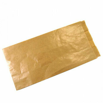 Broodzakken, bruin papier | 13/3,5x27cm, verpakt per 1000 stuks