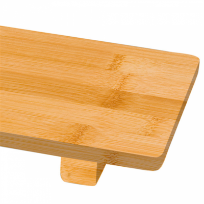 Bamboe sushiplank natural 30x11x2,5cm, verpakt per stuk