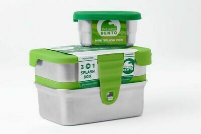 Eco 3 in 1 splash box, verpakt per stuk Eco 3 in 1 splash box, verpakt per stuk