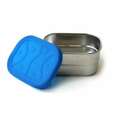 Blue Water Bento RVS snackbox splash pod- lekvrij, verpakt per stuk