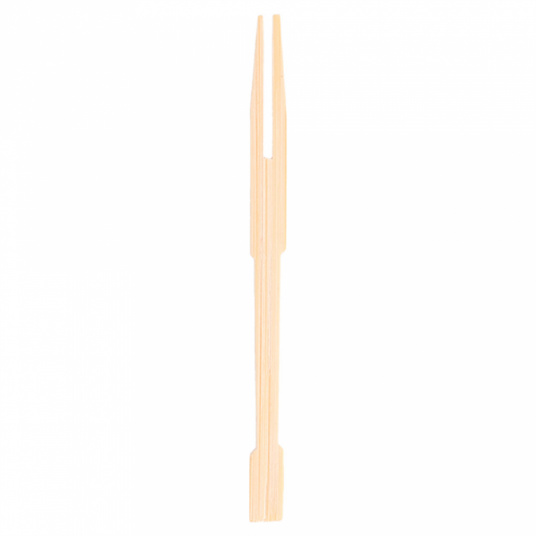Bamboe mini vorkjes 9cm, verpakt per 200 stuks