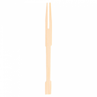 Bamboe mini vorkjes 9cm, verpakt per 200 stuks
