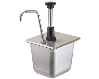 Sausdispenser voor 1/6 GN, verpakt per stuk Sausdispenser voor 1/6 GN, verpakt per stuk