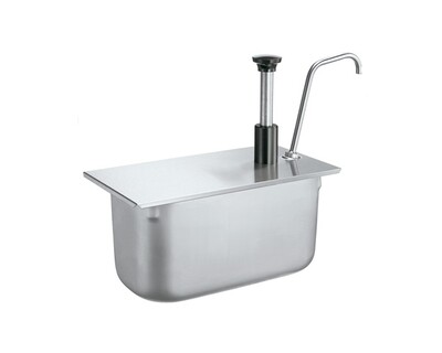 Sausdispenser voor 1/4 GN, verpakt per stuk Sausdispenser voor 1/4 GN, verpakt per stuk