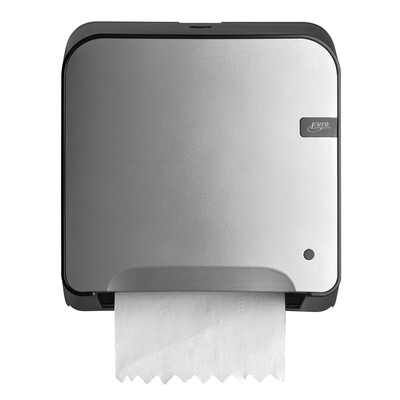 Euro Silver Quartz mini matic XL handdoekdispenser, verpakt per stuk