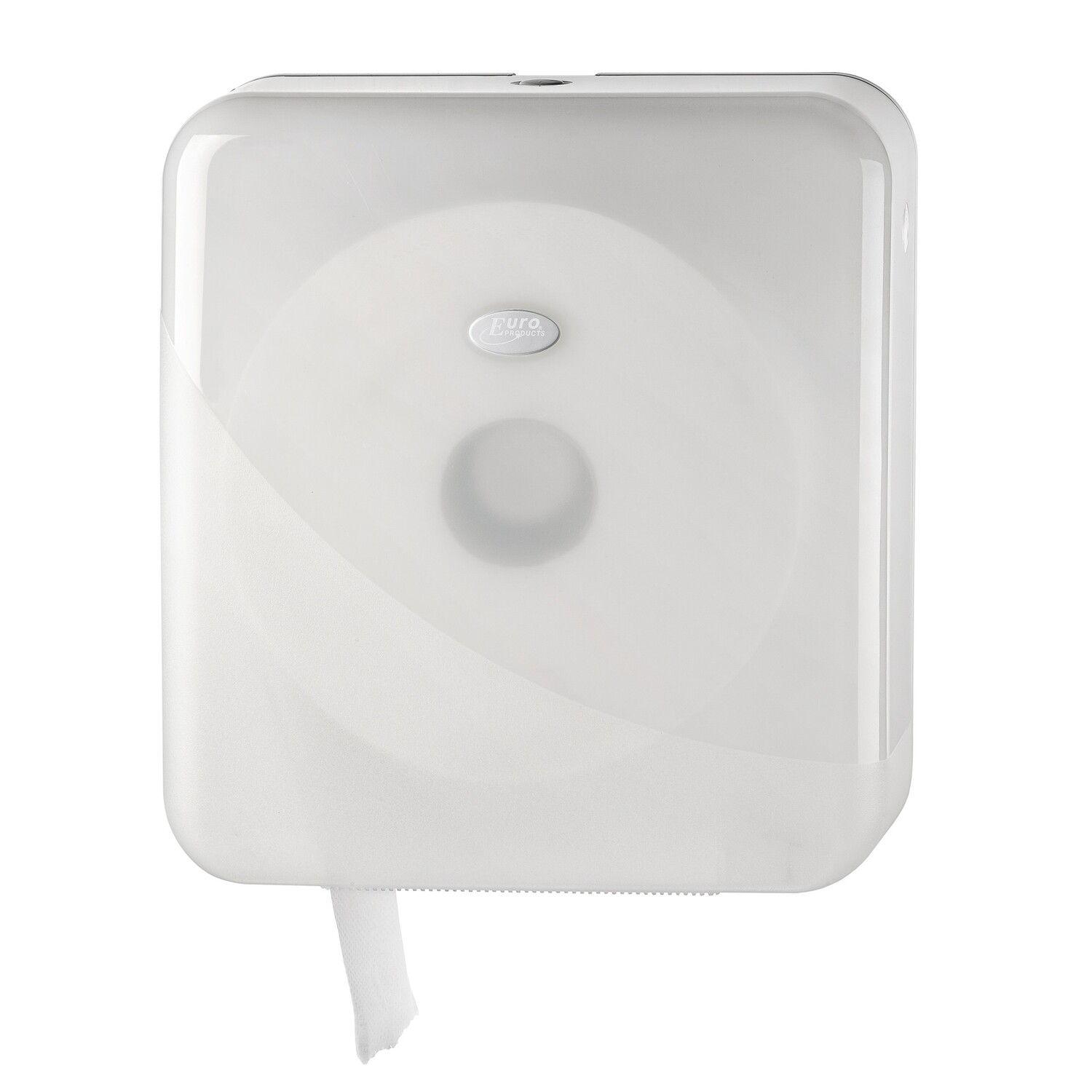 Euro Pearl White jumbo maxi toiletrolhouder, verpakt per stuk