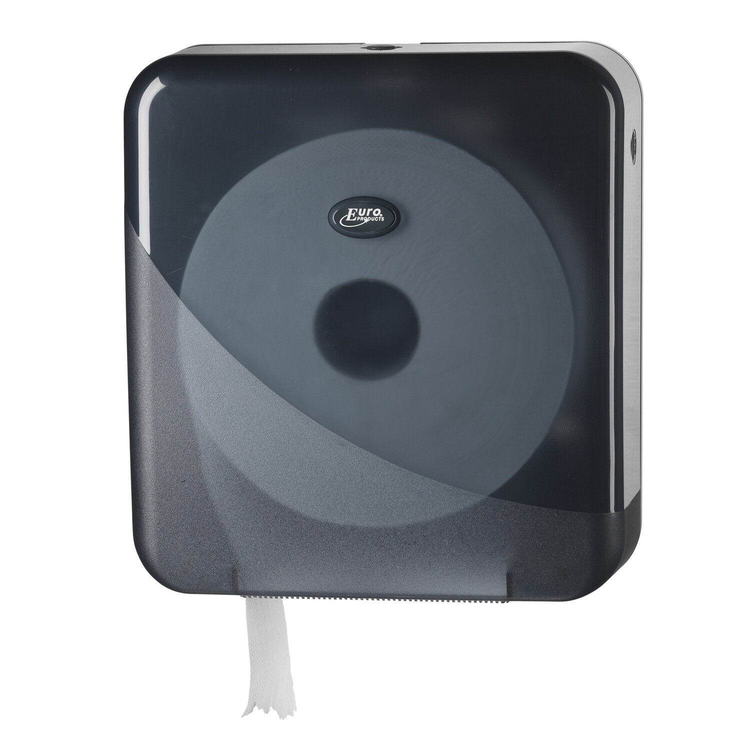 Euro Pearl Black jumbo maxi toiletrolhouder, verpakt per stuk