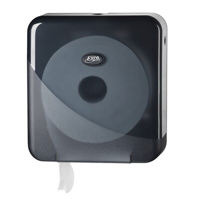 Euro Pearl Black jumbo mini toiletrolhouder, verpakt per stuk