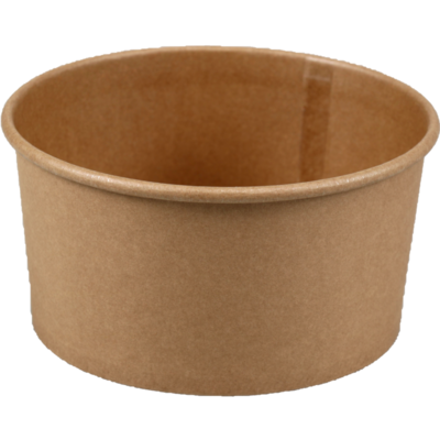 Kraft/PE Saladebowl 1000ml/15cmØ x 7,3cm, verpakt per 225 Stuks Kraft/PE Saladebowl 1000ml/15cmØ x 7,3cm, verpakt per 225 Stuks