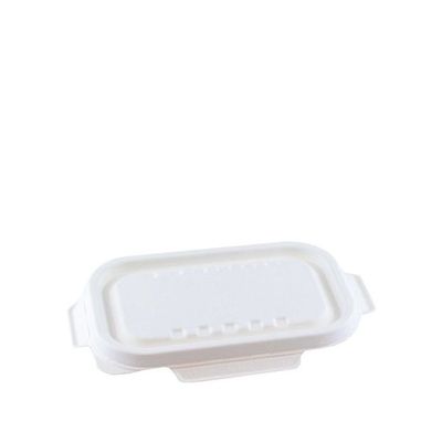 Suikerriet deksel wit voor 850/1000ml maaltijdbak 229x1530x16mm, verpakt per 250 stuks