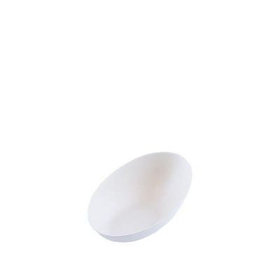 Bagasse amusebakje 80x54mm &quot;Oval&quot;, verpakt per 600 stuks