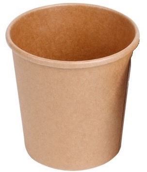Kraftpapieren soepbeker 26oz/750ml verpakt per 500 stuks