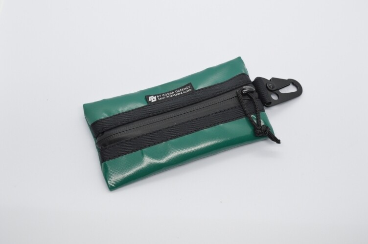 Tarpaulin Key Wallet темно-зеленый