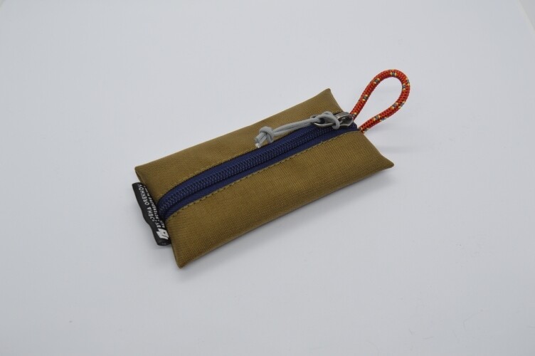 Fabric Key Wallet медный/темно-синий