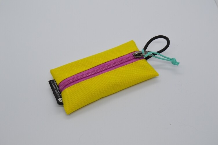 Fabric Key Wallet желтый/розовый