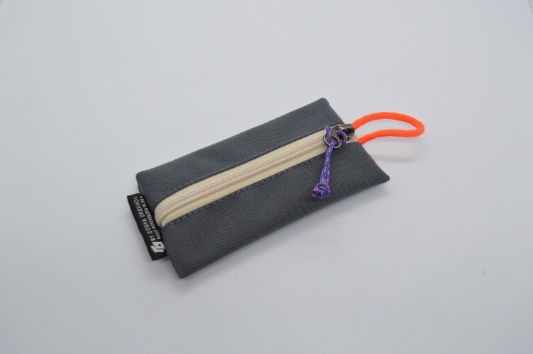 Fabric Key Wallet темно-серый/бежевый