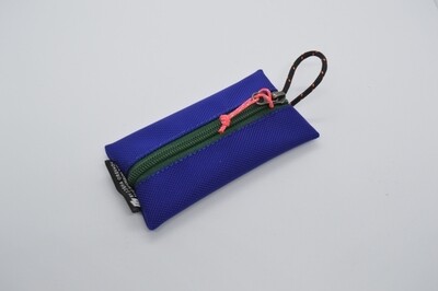 Fabric Key Wallet синий/темно-зеленый