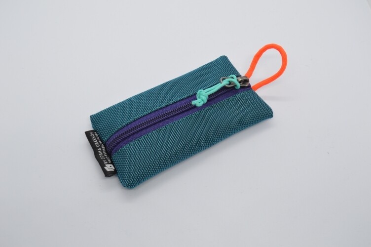 Fabric Key Wallet морская волна/фиолетовый