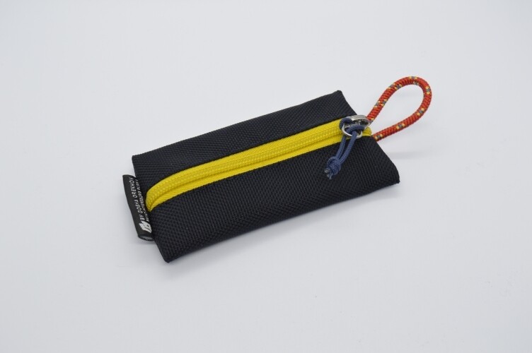 Fabric Key Wallet черный/желтый