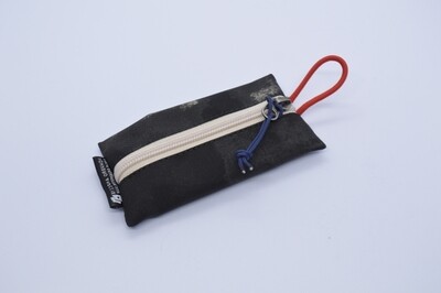 Fabric Key Wallet черный мох/бежевый