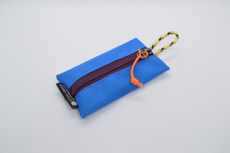 Fabric Key Wallet синий/винный