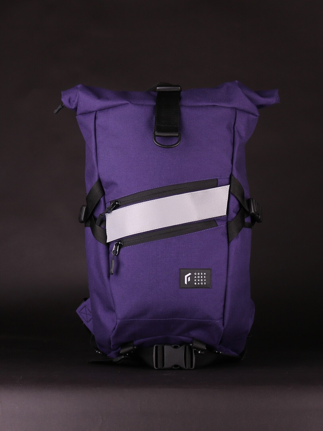 Рюкзак TECHNIC ROLLTOP М темно-фиолетовый