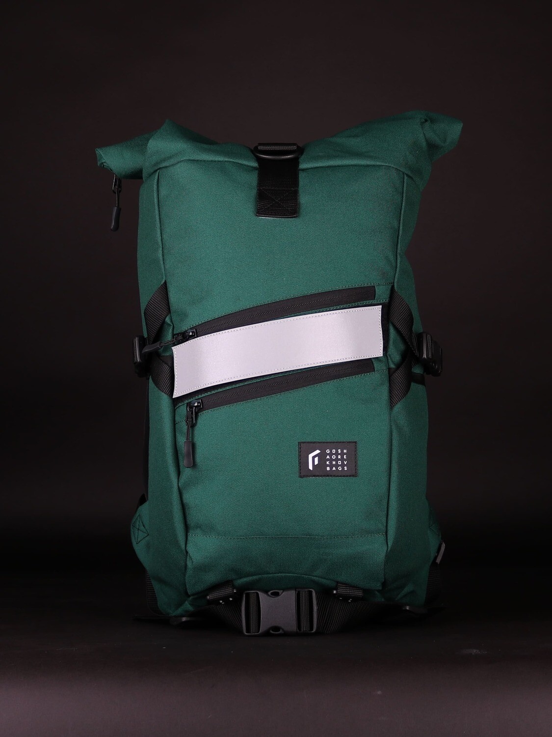 Рюкзак Technic Rolltop М темно-зеленый