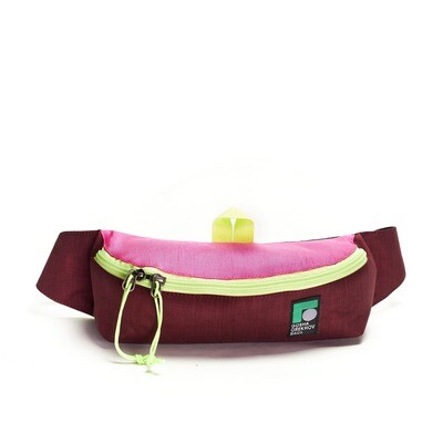 Поясная сумка Fanny Waist Pack Color бордовый/ярко-розовый