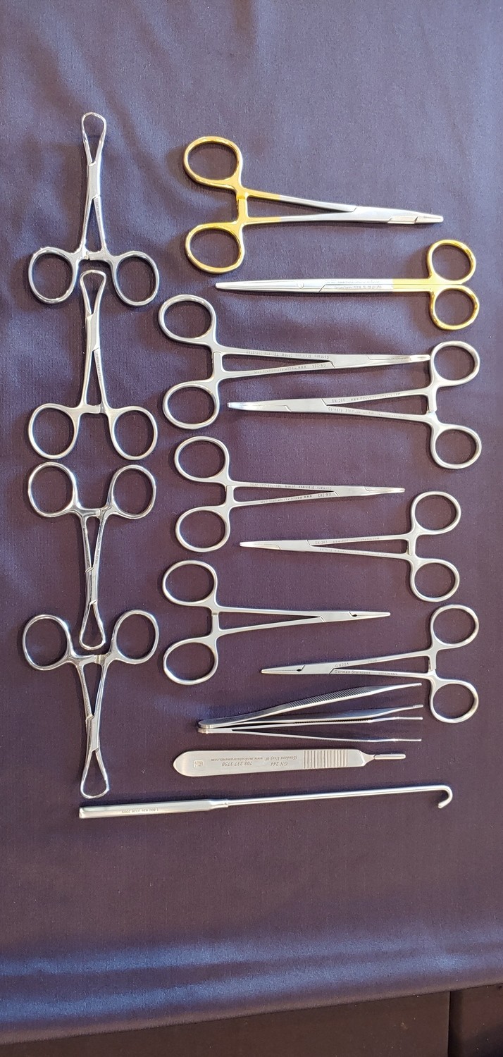 Soft Tissue Surgery Pack - 16 pcs