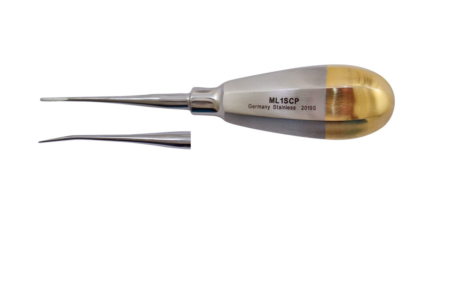 Elevator Pedo 1mm Serrated Curved
