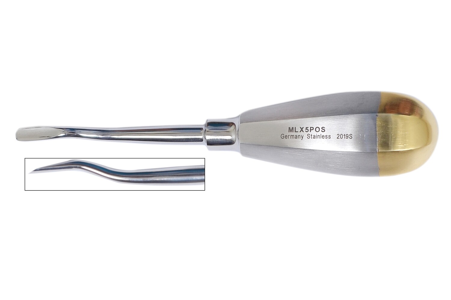 Microlite Pedo Elevator 5mm Offset Plain Tip