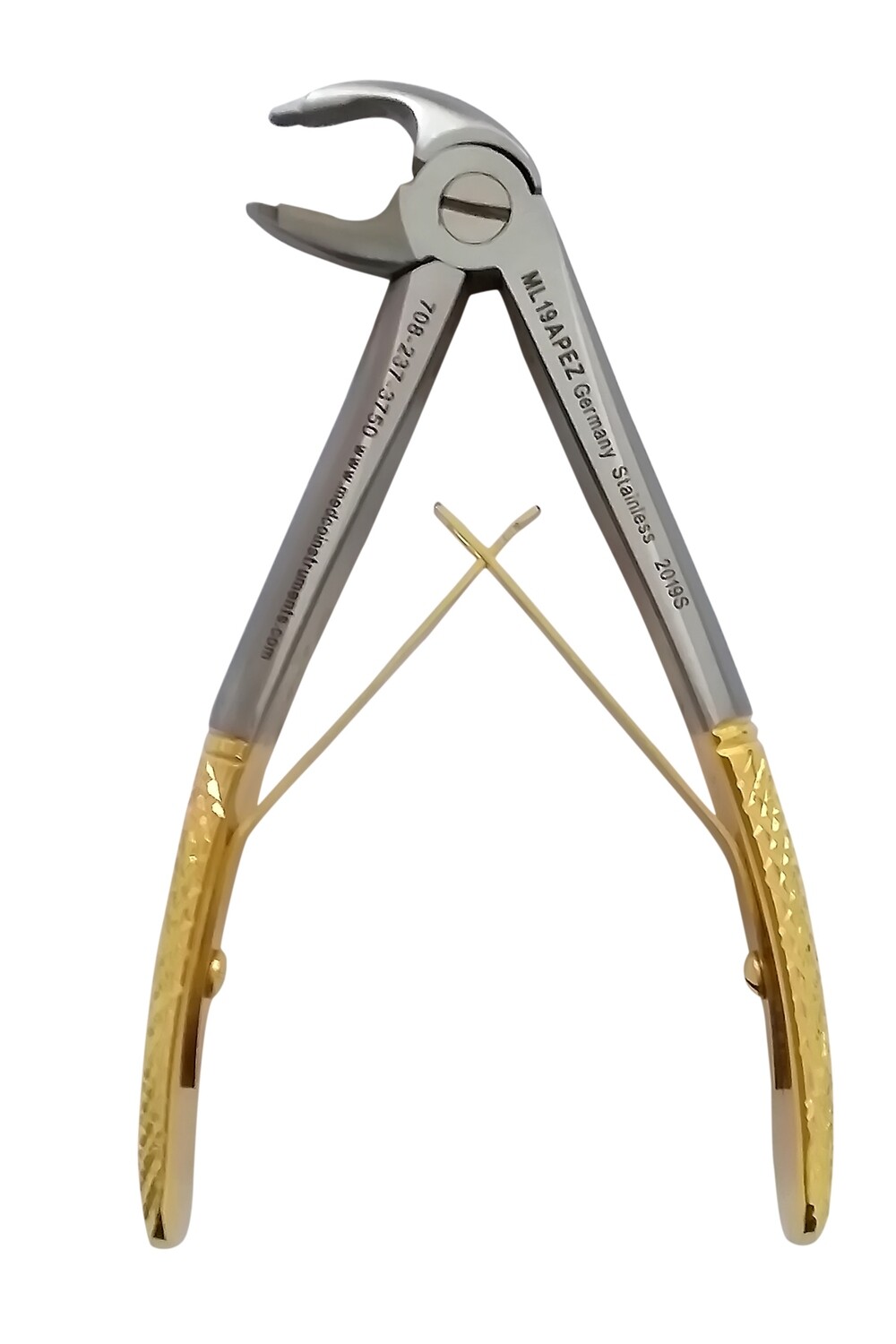 Lower Anterior English Ash Forceps EZ Grip Handles