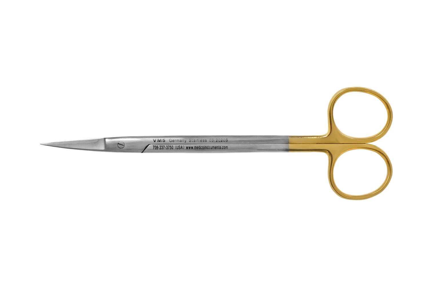 Kelly Scissors 6½&quot; Curved TC Serrated Blades