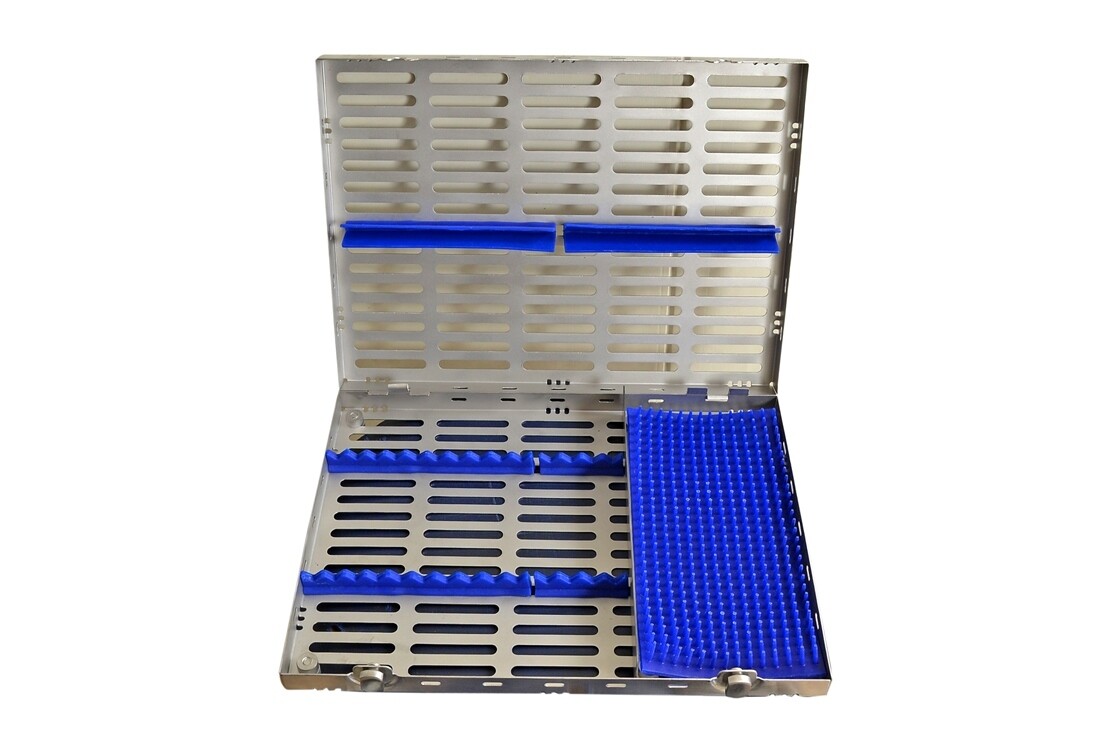 Metal Sterile Cassette with Removal Lid