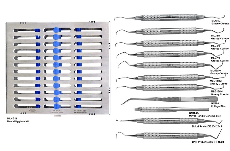 Hygiene Kit - 11 Instruments with Case