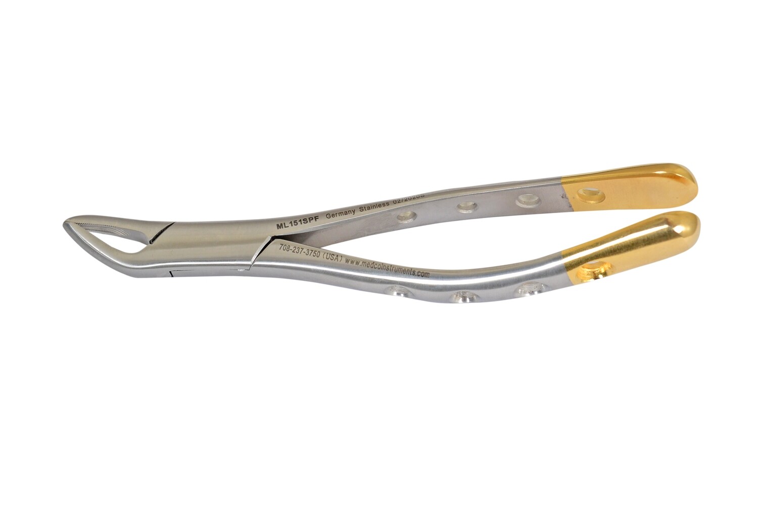 Microlite Extraction Forceps Lower Universal Perforated Handles