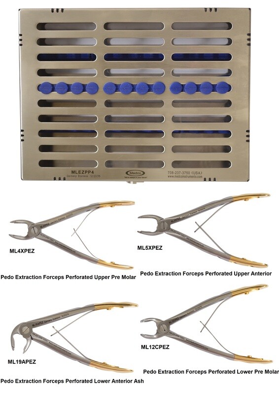 Pedo EZ Grip Tips Extraction Kit with Metal Case
