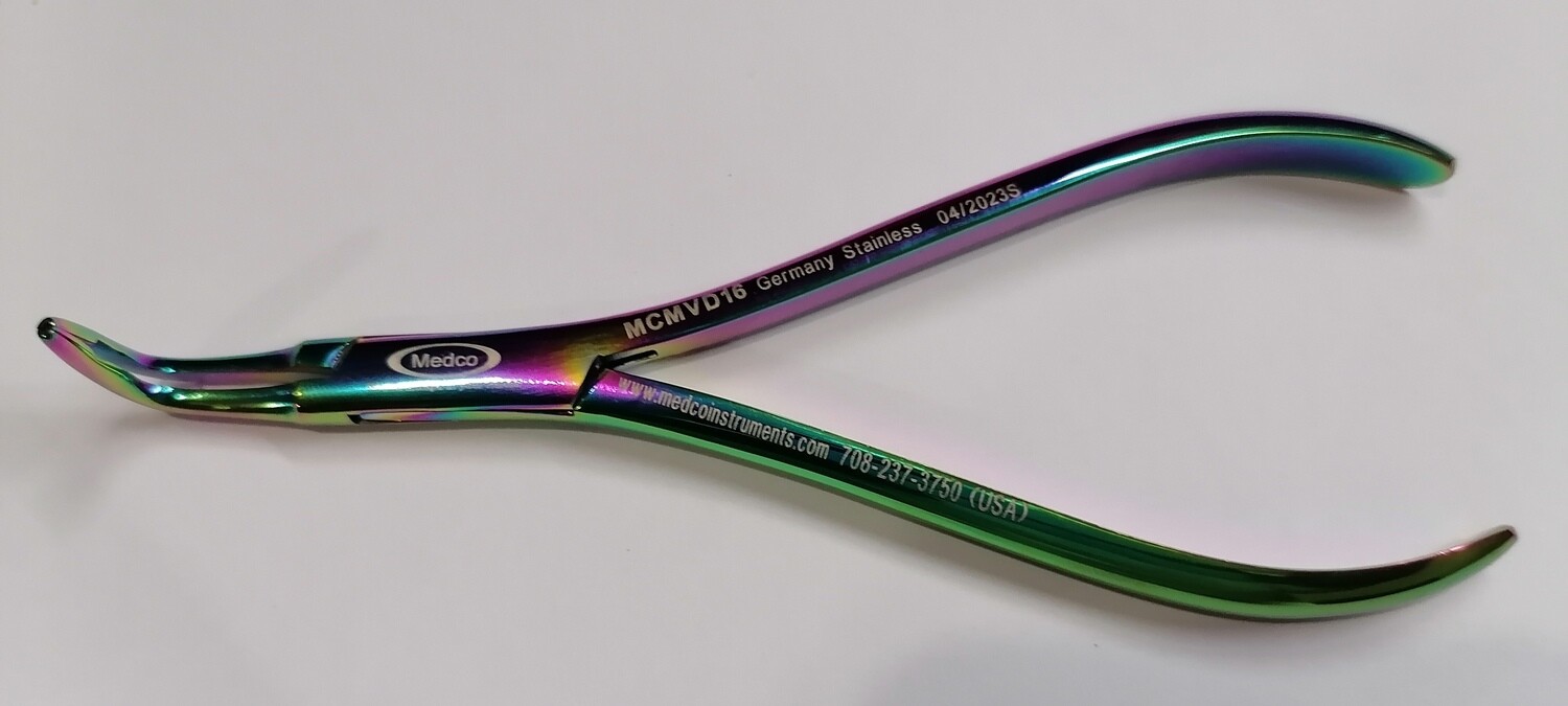 Micro Root Forceps with 90° Angle 5&quot; Multi Color