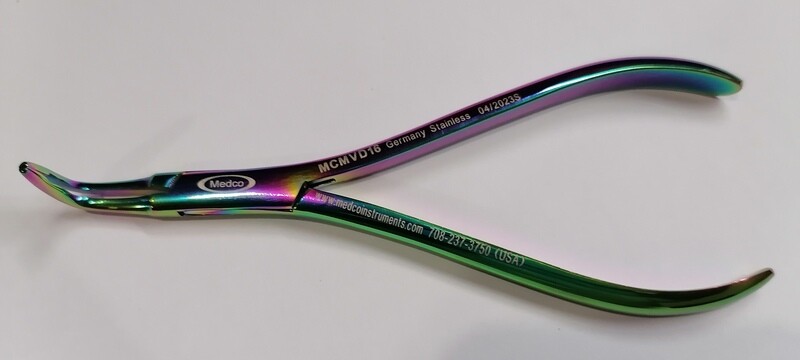Micro Root Forceps with 90° Angle 5&quot; Multi Color