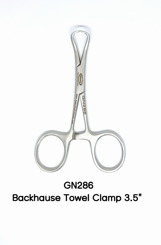 BACKHAUS Towel Clamp 3.5&quot;