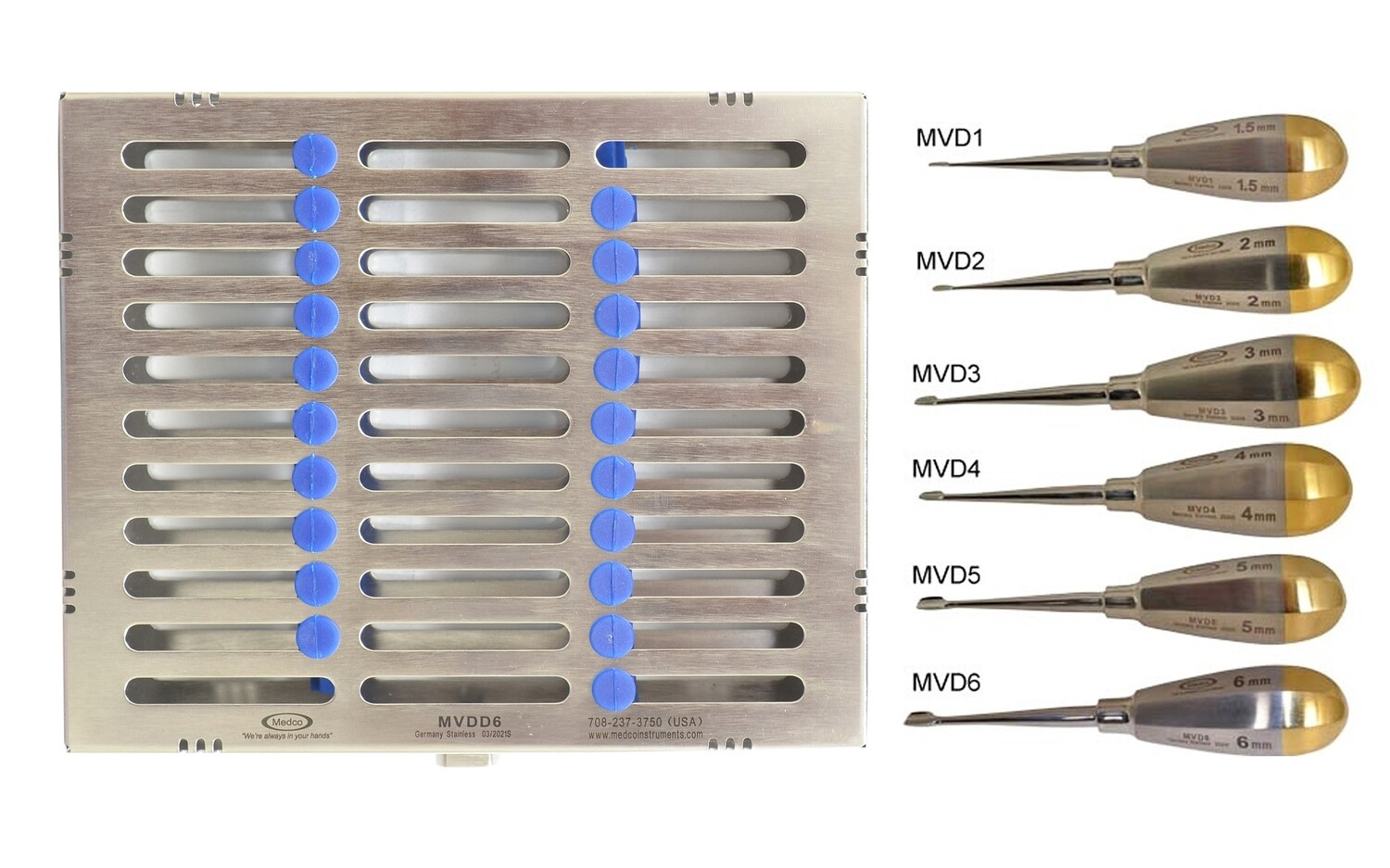 Veterinary Feline/Canine Luxating Elevators Wing Set of 6